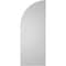 Ekena Millwork Quarter Round Top Right Surface Mount PVC Gable Vent w/ 2"W x 1-1/2"P Brickmould Frame, 14"W x 36"H GVPQR14X3602SN - alternate 3